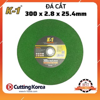 Đá cắt sắt 300 | đá cắt k1 xanh 300 | đá cắt sắt phi 300