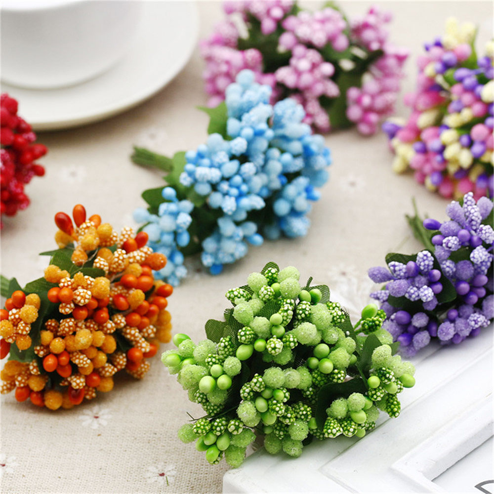 Bộ 12 nhụy hoa giả dùng để trang trí nội thất