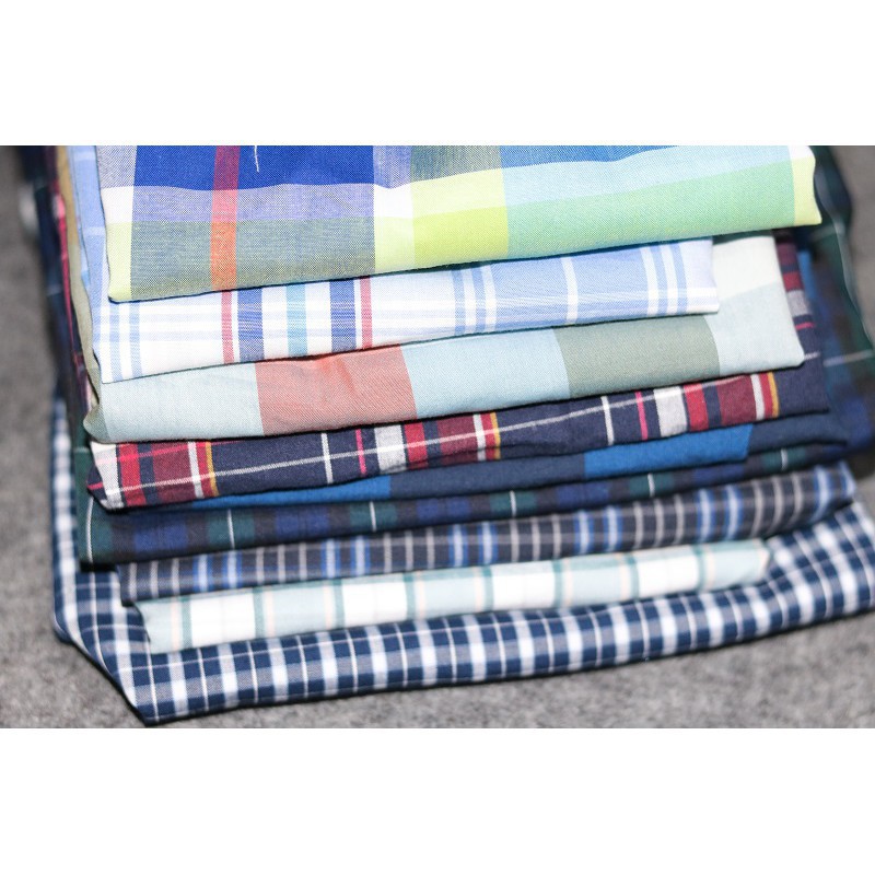 Quần Short Nam Caro Chất Kate Đẹp - Nhiều Màu