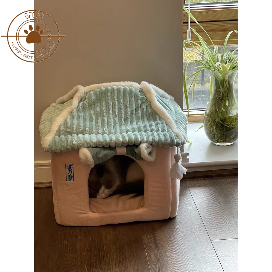 Ổ đệm cho chó mèo dễ thương có thể tháo rời dễ dàng vệ sinh Sakura House - 4pets official