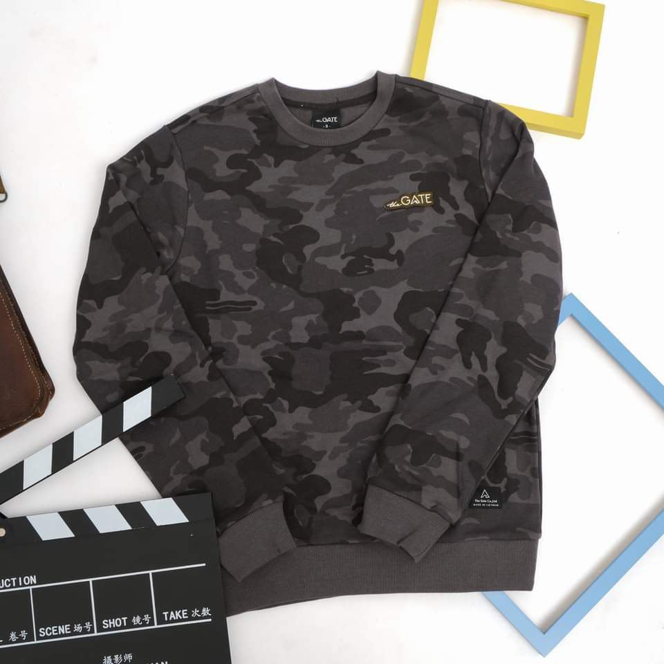 Áo nỉ The Gate nỉ da cá form Unisex mềm | BigBuy360 - bigbuy360.vn