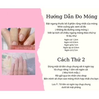 Nail box thiết kế móng tay giả móng up