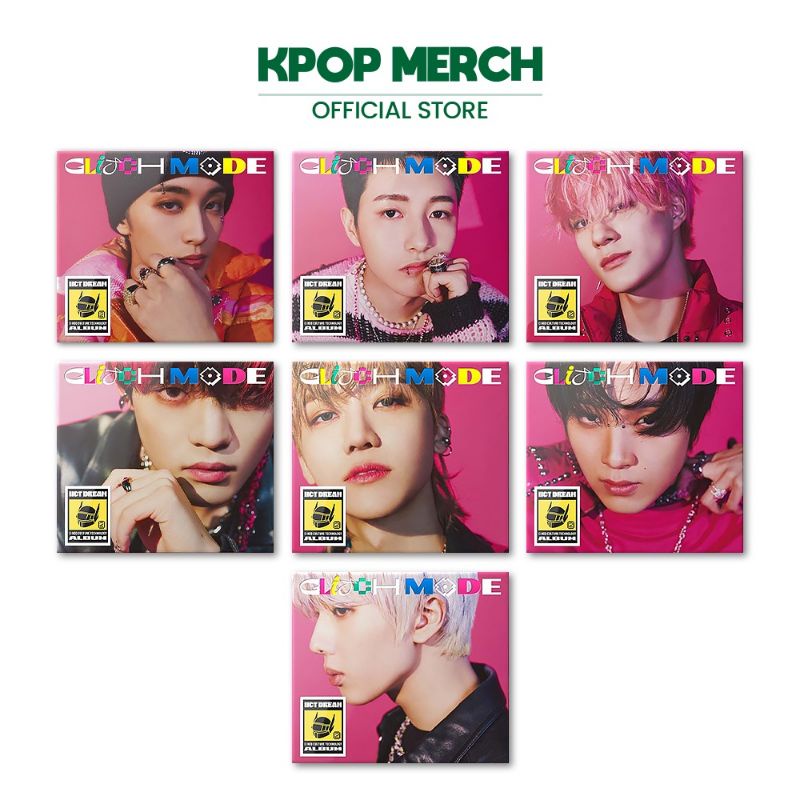 Tập ảnh NCT Dream digipack Glitch mode