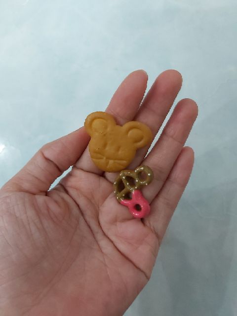 CHARM RAU CÂU-BÁNH MICKEY- BÁNH ỐC QUẾ(ĐƯỢC CHỌN MẪU)-NGUYÊN LIỆU SLIME