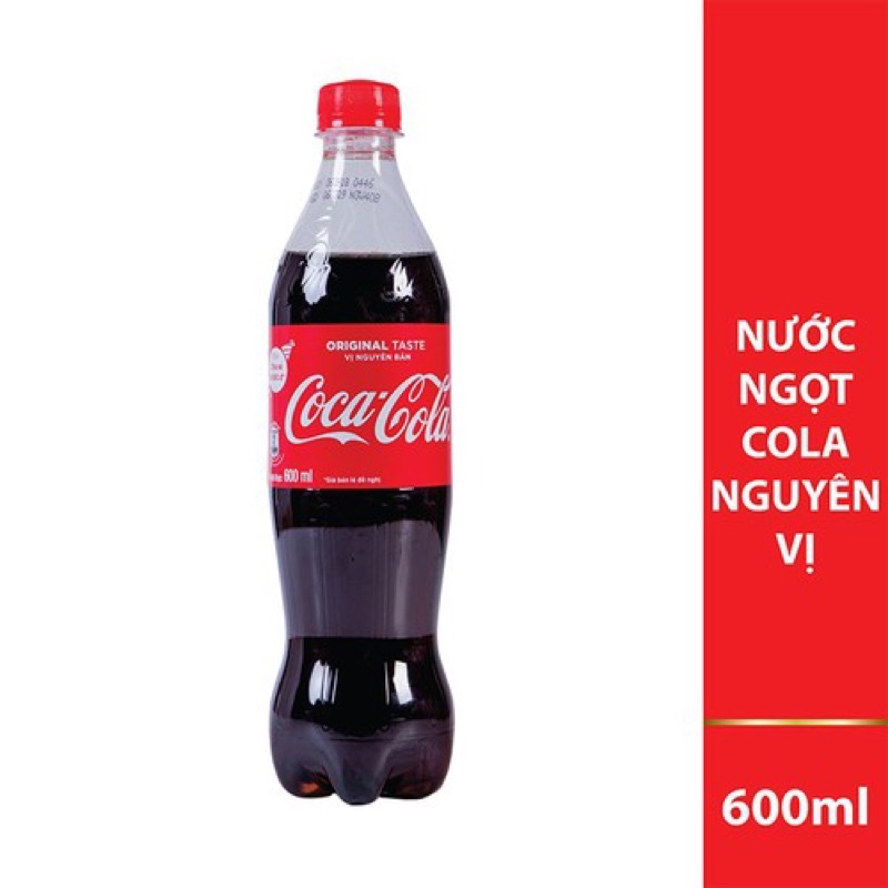 [ Mua nhiều hỗ trợ giảm giá sốc!!!!] Lốc 6 chai nước ngọt Coca Cola 390ml và 600ml