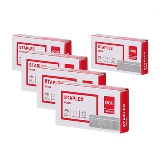 Ghim bấm Deli 0012 - ghim bấm 24/6 mạnh mẽ phù hợp cho văn phòng, trường học