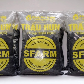 Trấu hun than sinh học sfarm - gói 5dm3