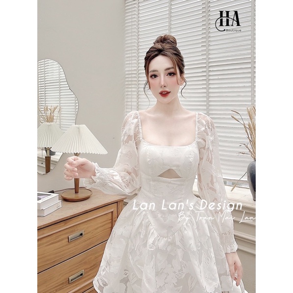 VÁY REN THIẾT KẾ TIỂU THƯ TRL34