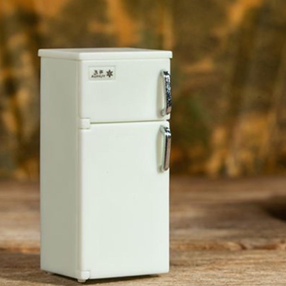 Tủ Lạnh Nhựa Mini Tỉ Lệ 1:12 Cho Nhà Búp Bê M5N3