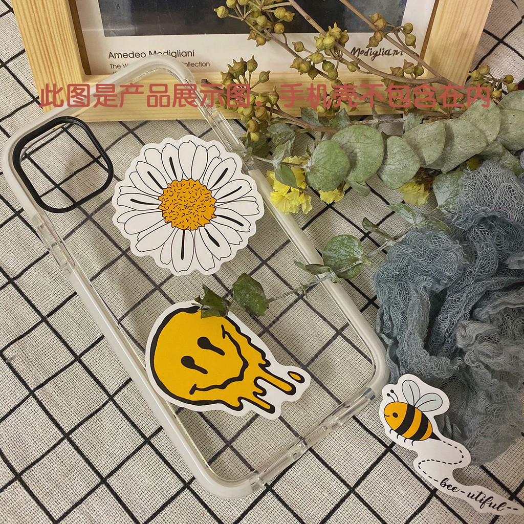 Combo 50 tấm Sticker dán mũ bảo hiểm, laptop sổ tay xinh xắn