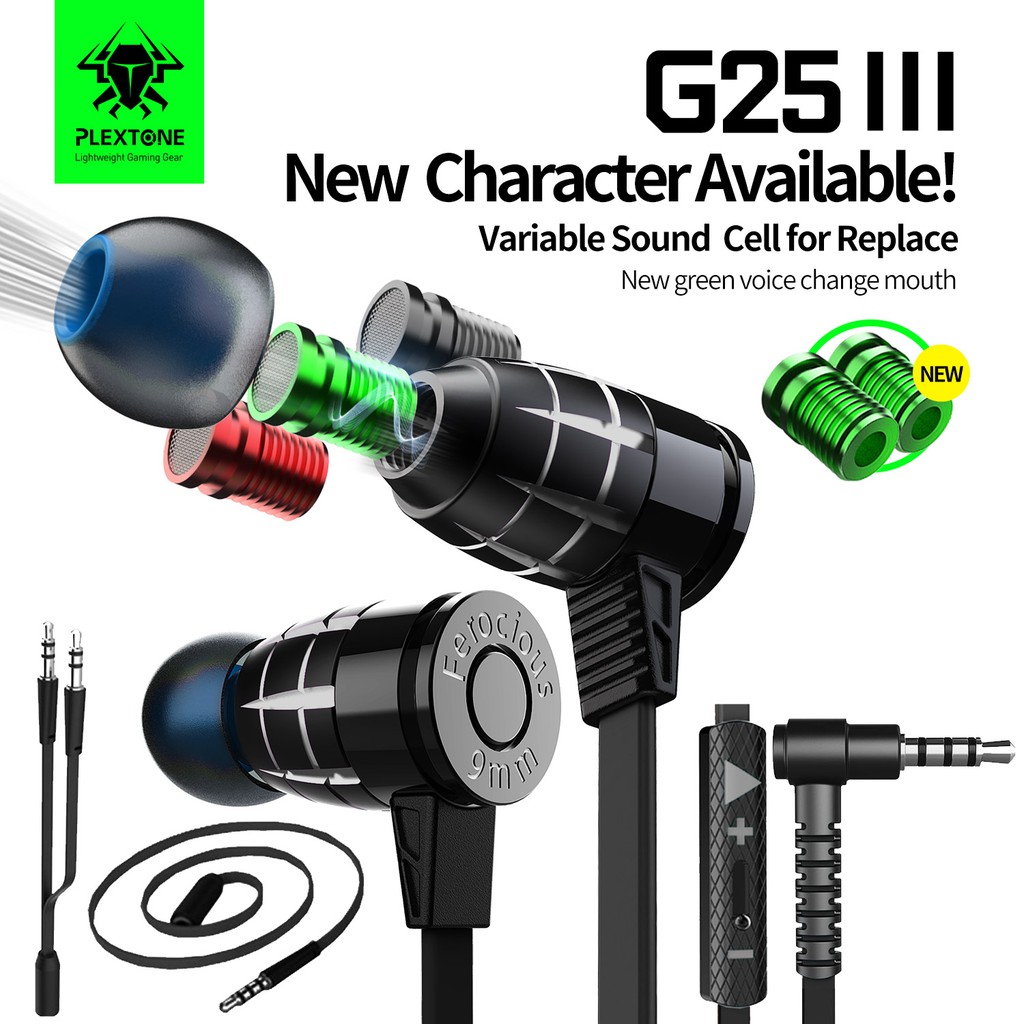 Tai nghe Gaming có mic Plextone G20 - Plextone G25  - New Edition 2021