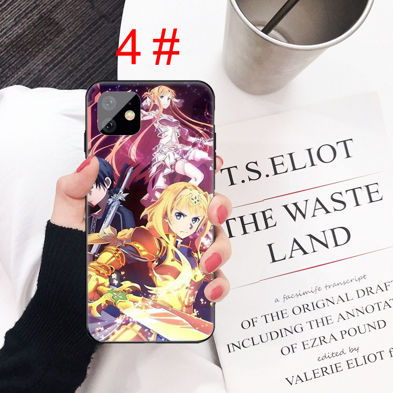 Ốp Lưng Silicone Họa Tiết Sword Art Online Cho Iphone 11 Pro Max 2 150