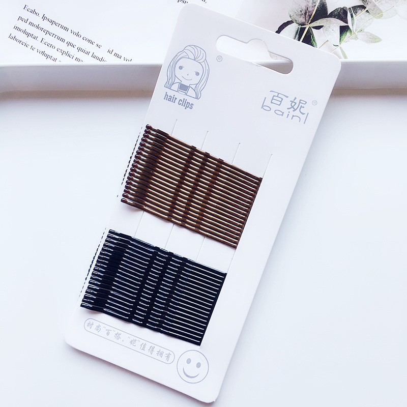 [9ĐẸP] Set 50 kẹp tăm ĐEN &amp; MÀU SẮC