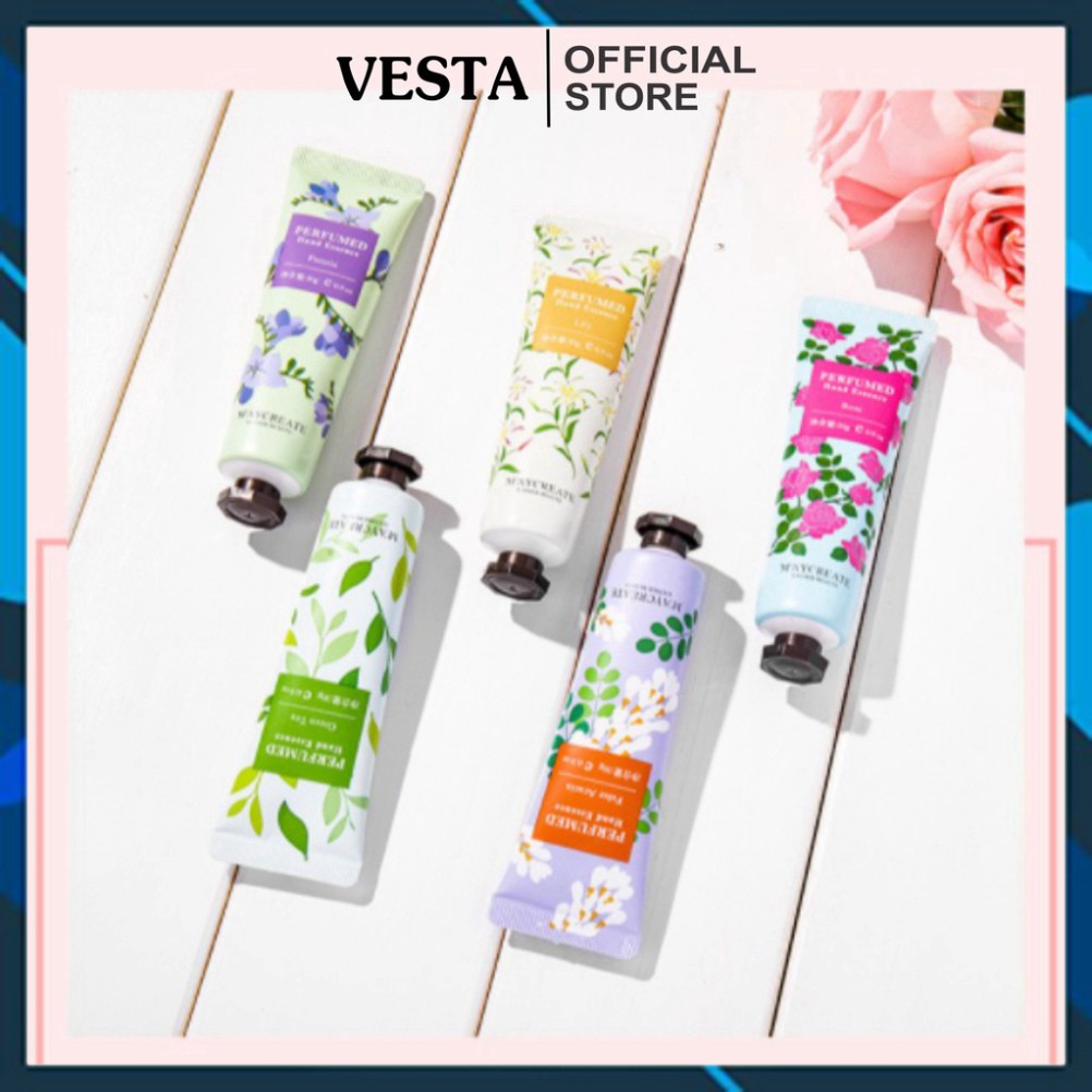 HTT4  Kem Dưỡng Da Tay 💕𝑭𝒓𝒆𝒆𝒔𝒉𝒊𝒑💕 Kem Dưỡng Ẩm Maycreate - Kem Dưỡng Tay Nội Địa