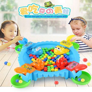 Bộ đồ chơi ếch ăn banh cho bé và gia đình cùng chơi