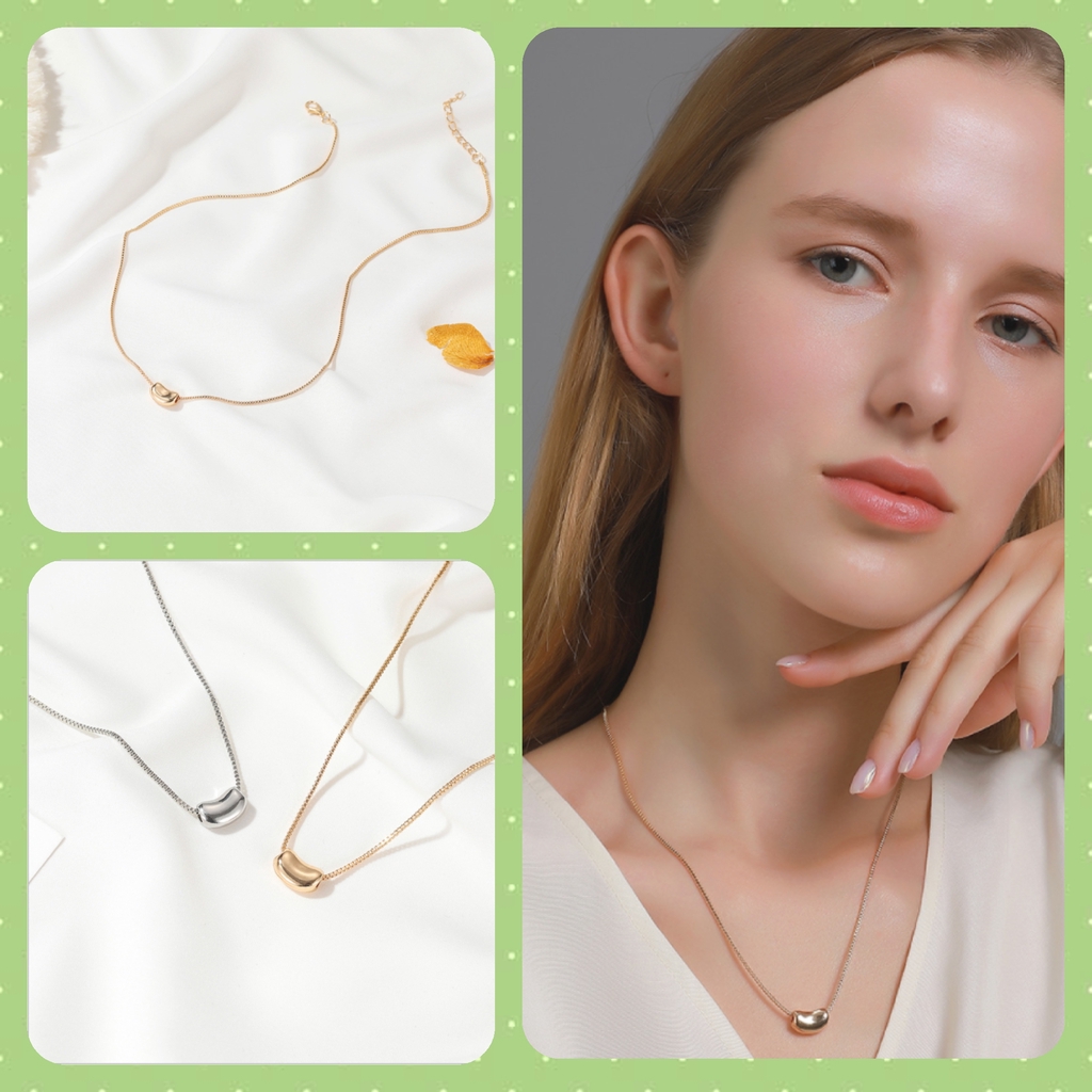 Vòng cổ Kiểu Dáng Đơn Giản Tao Nhã Phong Cách Hàn Quốc Cho Nữ