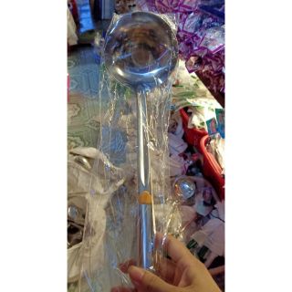 [FreeShip – Xả kho cắt lỗ sập sàn] Sỉ muôi inox cán vàng (12)hàng sịn