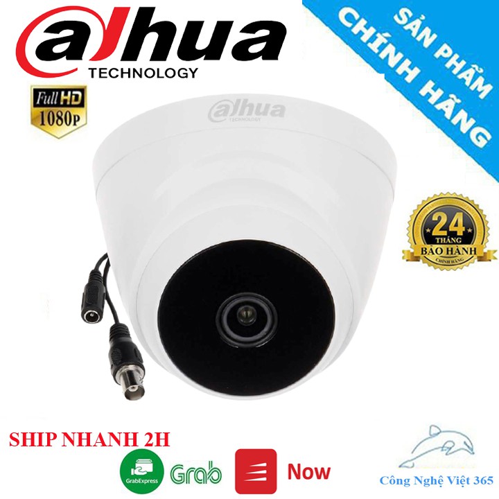 Camera giám sát DAHUA HAC-T1A21P HDCVI Cooper 2MP Tính năng chống ngược sáng,hình ảnh sắc nét,chống thấm nước- BH 24TH