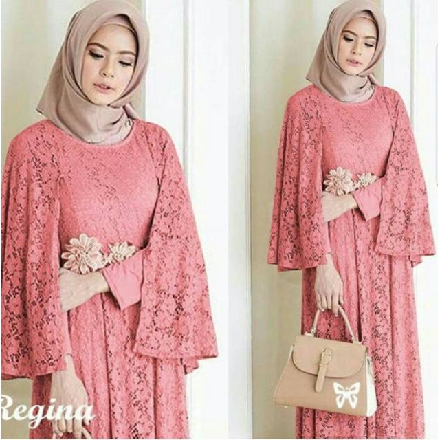 ^_^ Cod Maxi Regina Robe Dress Cape Brocade Bán Chạy Nhất | BigBuy360 - bigbuy360.vn