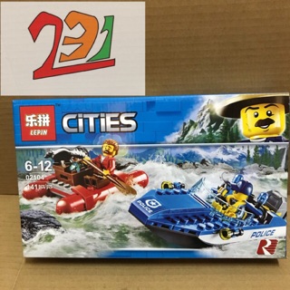 Mẫu xếp hình lego lepin 02104 cities cứu sinh