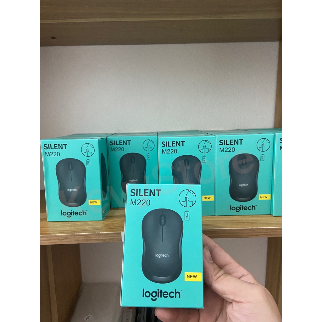 Chuột Không Dây Logitech M220 Silent Không Tiếng Động - Bảo Hành 1 đổi 1 trong 12 Tháng