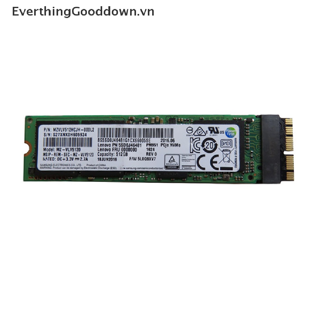Bộ Chuyển Đổi M.2 NGFF AHCI NVMe SSD 12 + 16Pin Cho MacBook 2013-2017