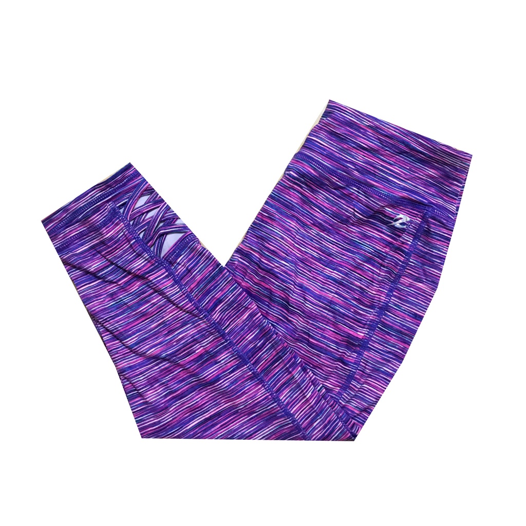 Quần Legging Ngố ENERGY ZONE Hàng Xuất Xịn Tập Gym, Yoga Purple ( Form Nhỏ )