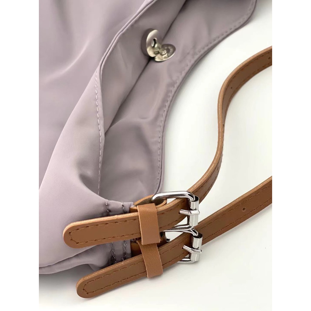 Túi đeo chéo một bên vai làm từ vải oxford thời trang cho nữ