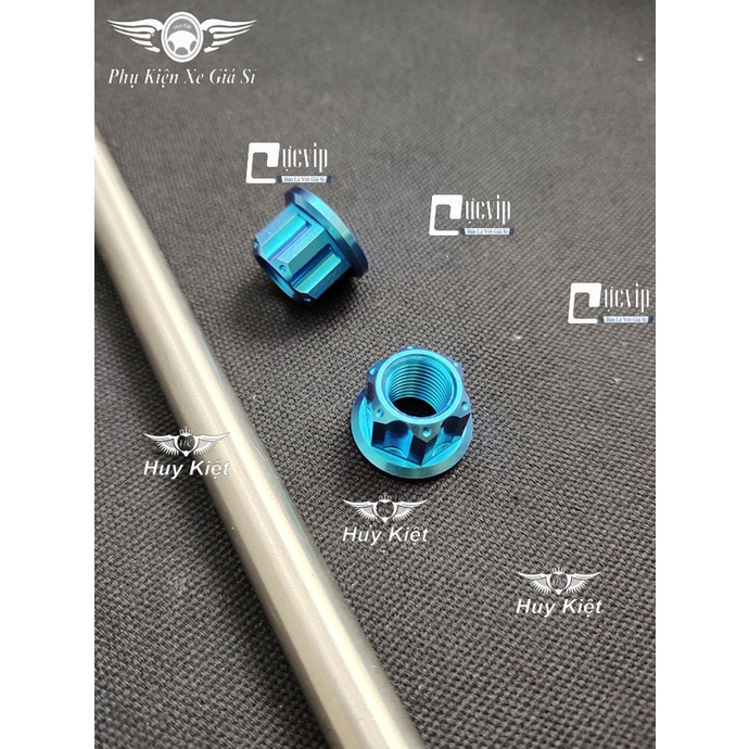 Cốt Trục Bánh Xe Trước Kèm Tán Titan Thật GR5 Cho Vario 2015 - 2021, Vision 2014 - 2020, AirBlade 2010 - 2022 MS4186