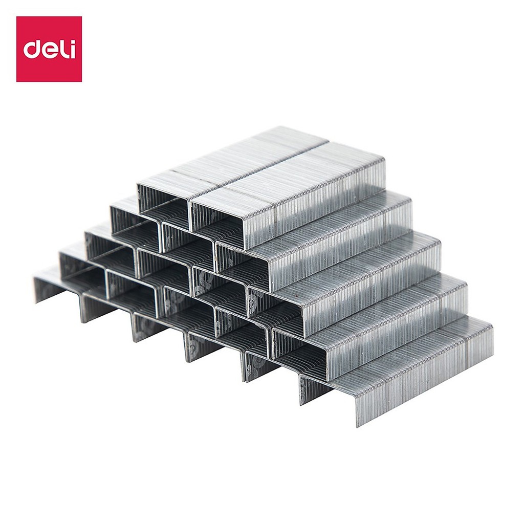 Ghim dập 24/6 Deli E0012N - Kim bấm số 3 Deli