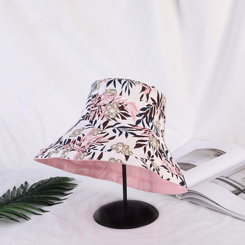 Mũ Tai Bèo Hai Mặt In Họa Tiết Phong Cách Hàn Quốc Dành Cho Nam Và Nữ