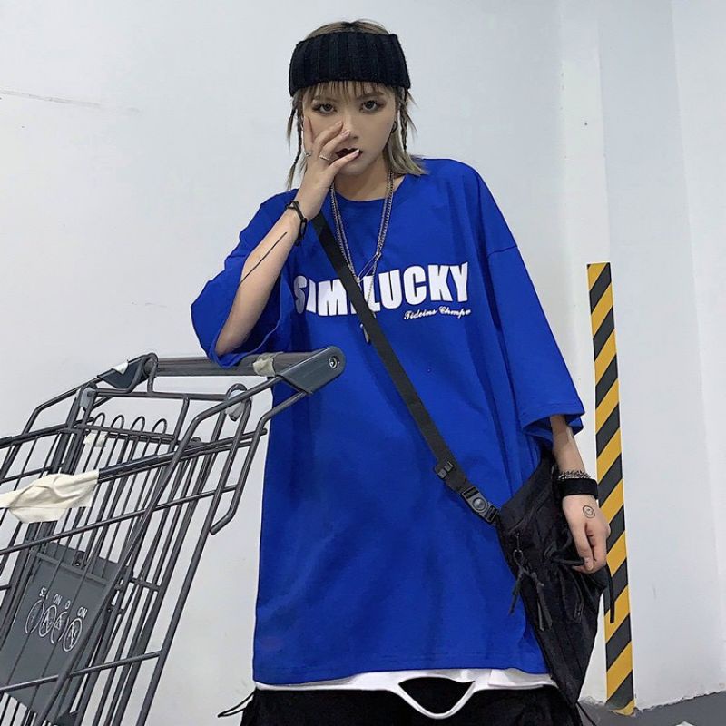 Áo thun ❤Có size tay lỡ unisex SIMILUCKY