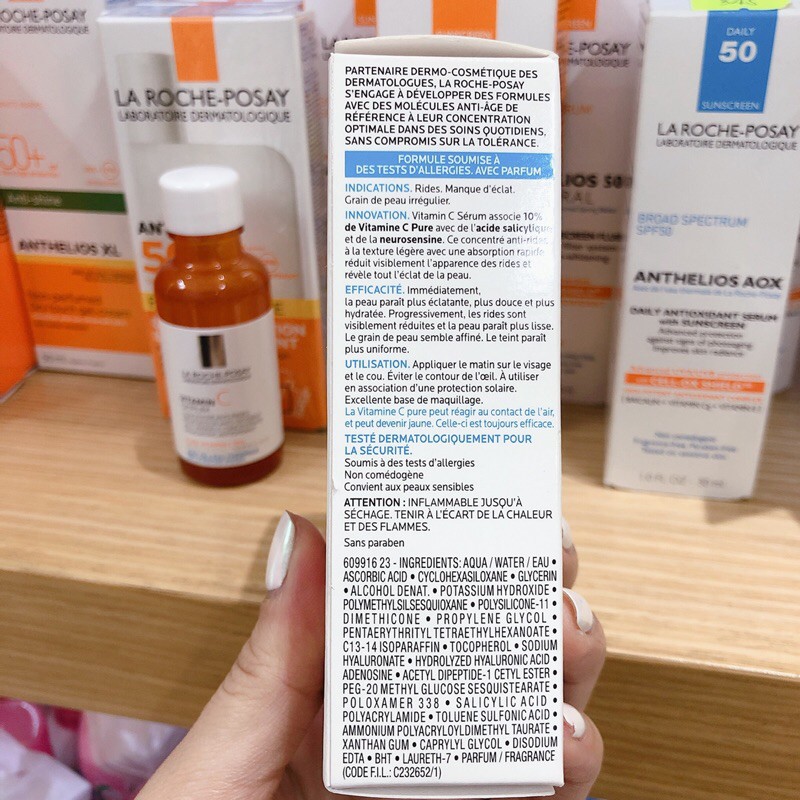 Tinh Chất Làm Sáng Da La Roche-Posay Pure Vitamin C10