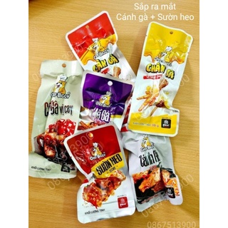 [Hàng Việt] Chân gà Chef Biggy vị cay và vị mật ong ăn liền cổ gà chef biggy mề gà chef biggy cánh gà chef biggy