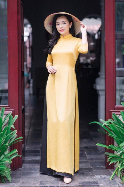 ÁO DÀI TRUYỀN THỐNG TRƠN VẢI LỤA CC-LẺ RẺ NHƯ BUÔN