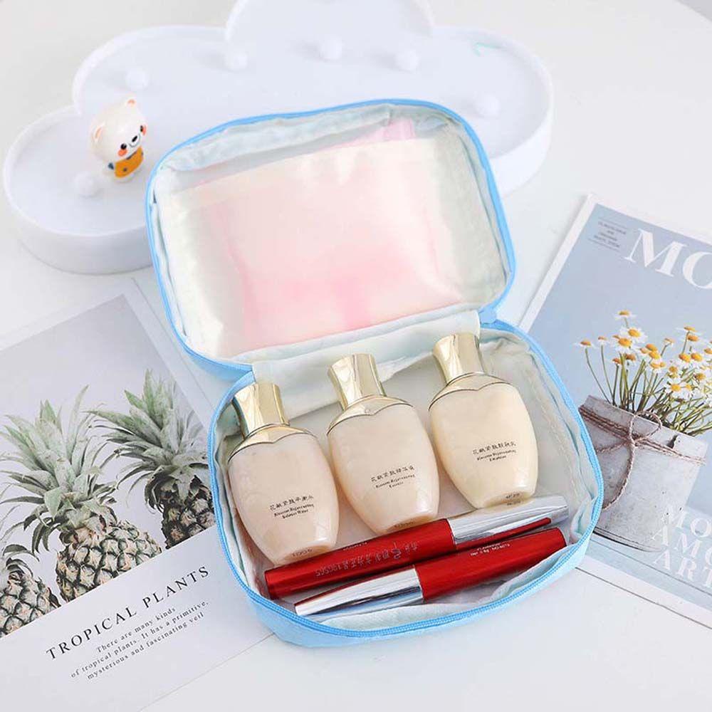 Fallforbeauty Túi Đựng Khăn Giấy / Tiền Xu / Thẻ Hình Cinnamoroll / Cún Tampon Có Khóa Kéo Nhỏ Gọn Kiểu Hàn Quốc
