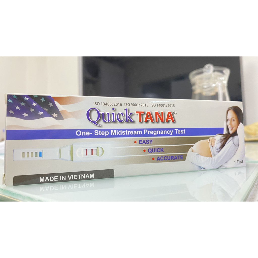 Bút Thử Thai QuickTana.Giúp Phát Hiện Thai Sớm Dạng Bút.Độ Chính Xác Cao