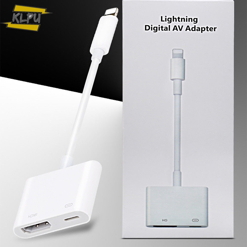 Dây Cáp Chuyển Đổi Cổng Lightning Sang Hdmi Cho Apple Iphone X 8 7 6 Plus Ipad