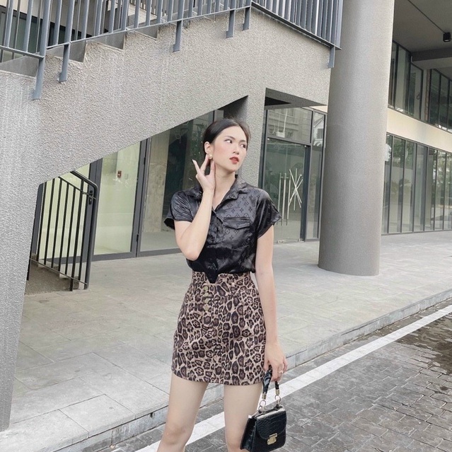 Áo sơ mi tay ngắn nữ 3 màu 743