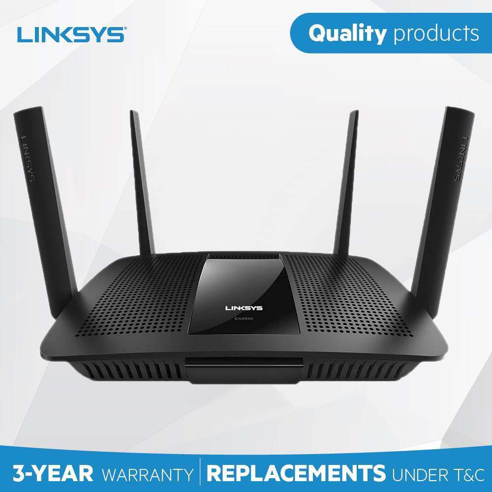 Router Wi-Fi Chuẩn AC 2600Mbps LINKSYS EA8500 - Hãng phân phối chính thức