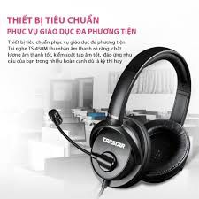 Tai nghe kiểm âm TAKSTAR TS-450M có míc, thu âm, học tiếng anh, gaming