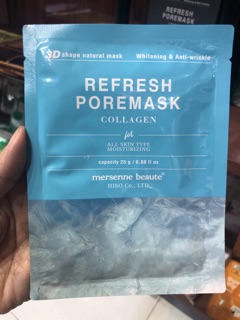 Combo 10 mặt nạ Collagen Refresh Poremask Hàn Quốc