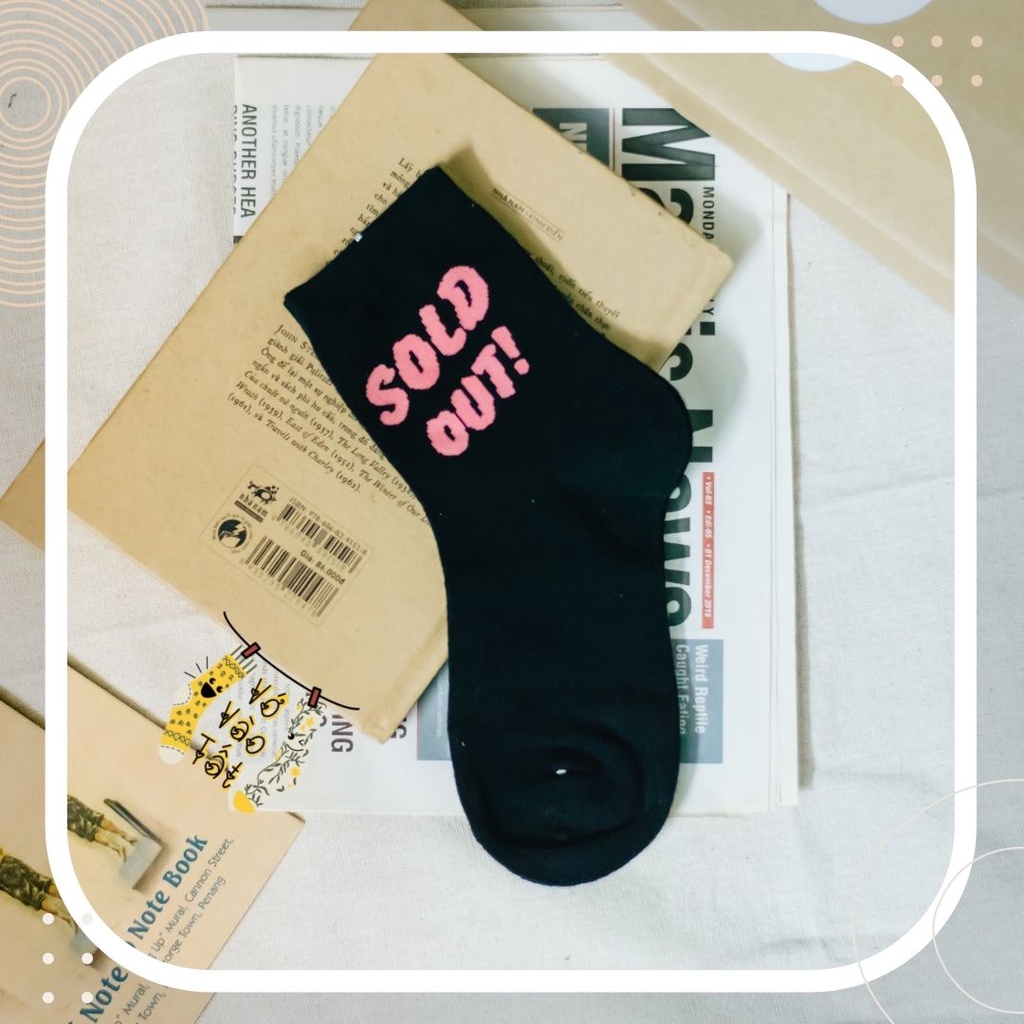 TẤT VỚ NỮ CỔ CAO CHỮ CÁ TÍNH