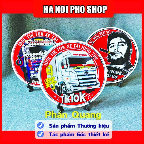03 Tem Đi Yêu Nghề - HINO Thái - HINO 700 phản quang chống nước - HNP Studio Shop