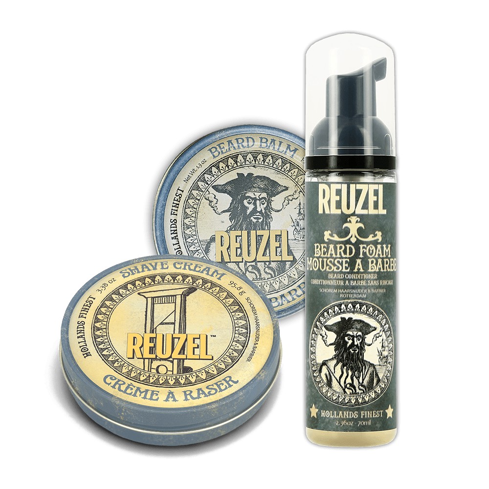 🥜Reuzel - USAKem dưỡng và tạo kiểu râu Reuzel Beard Balm ( Wood &amp; Spice ) 35g