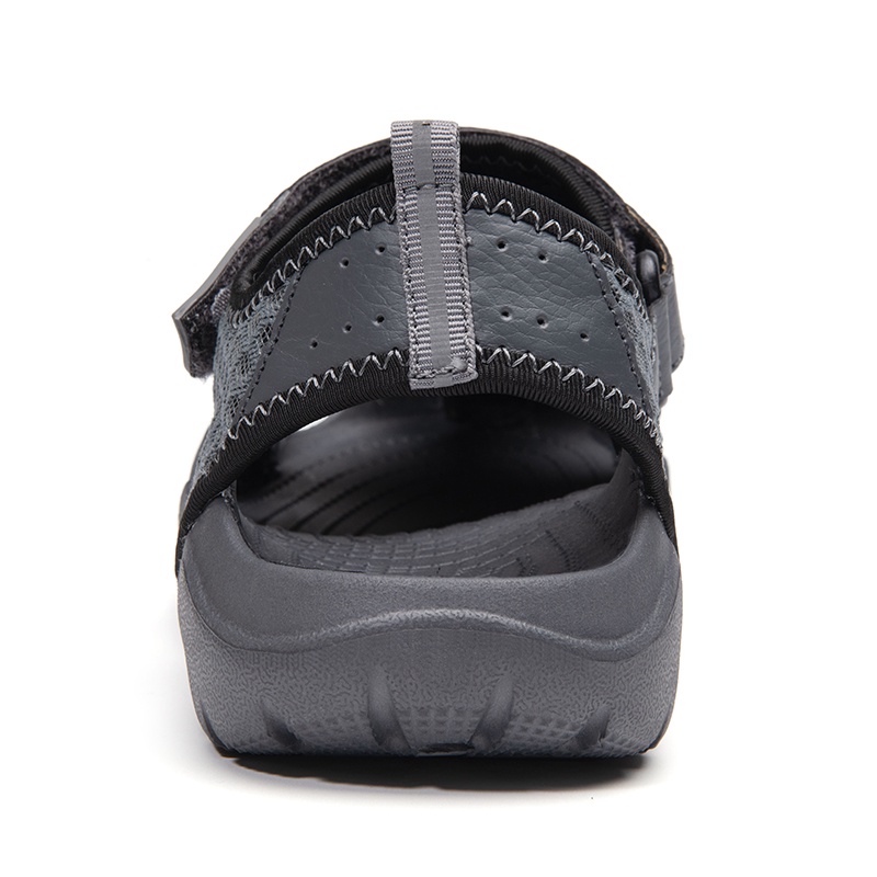 Giày Sandal Cao Su Chống Trượt Size Lớn X19 Cho Nam