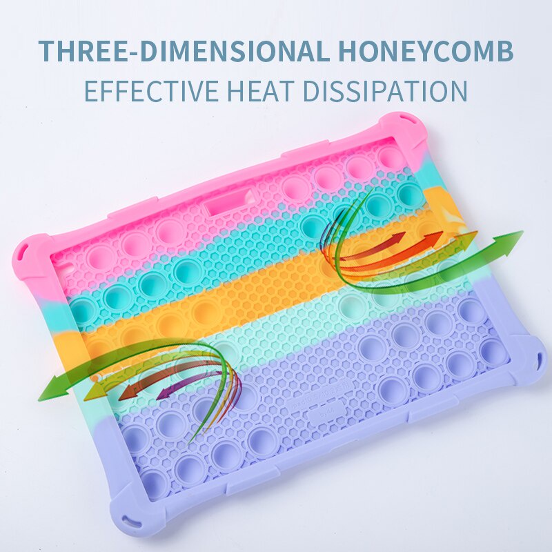 Ốp Máy Tính Bảng Silicon Có Dây Đeo Cho Samsung Galaxy Tab S8 X700 X706 Tab S7 T870 T875 T876B S6 10.5inch S6 Lite P610 P615 +