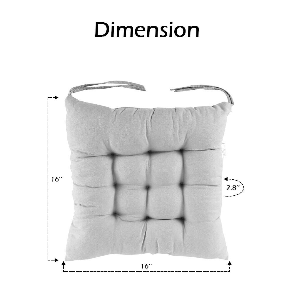 Đệm Lót Ghế Ngồi Màu Trơn Chống Trượt Kiểu Châu Âu