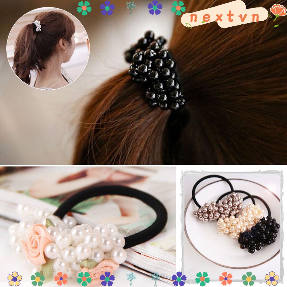 NEXTSHOP Fashion Elegant Elastic Women Girls Hair Rope