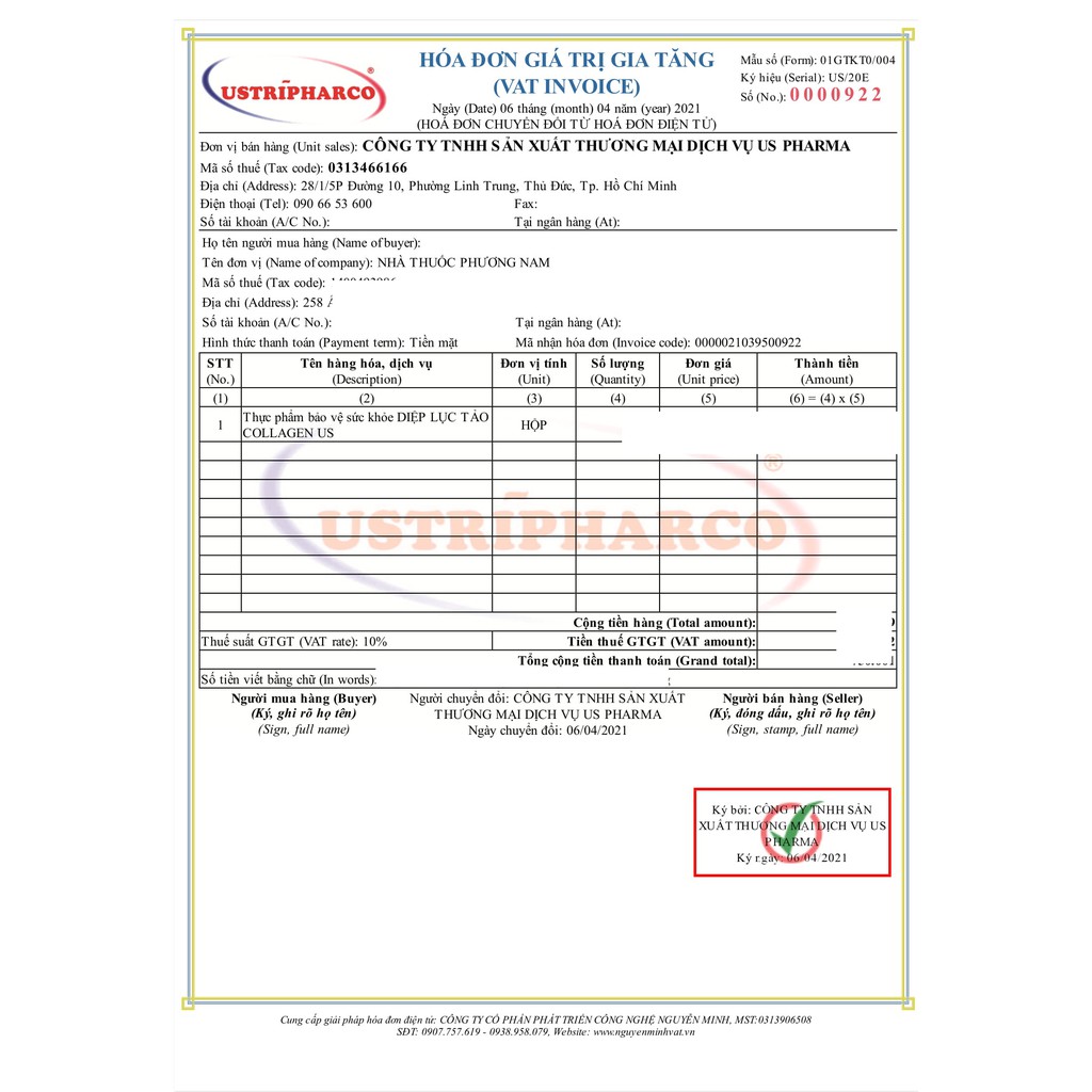 [Chính Hãng] Tảo Diệp Lục Collagen US | Thế Giới Skin Care